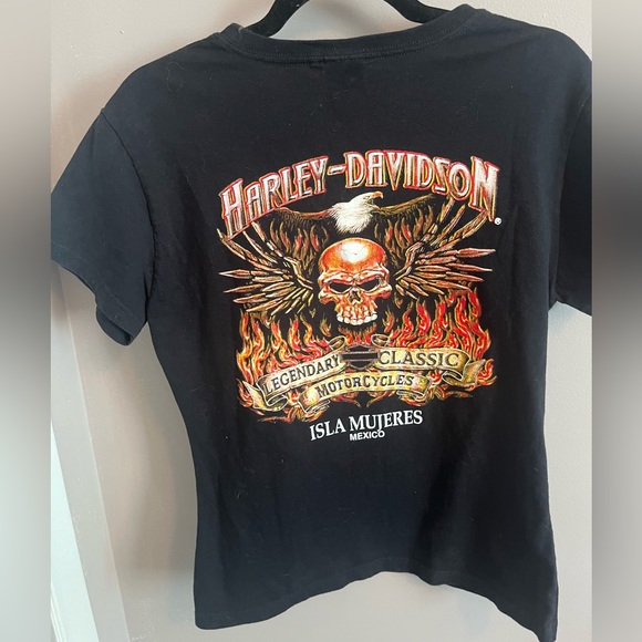 Harley Davidson Mexico ladies fitted shirt - Picture 2 of 3